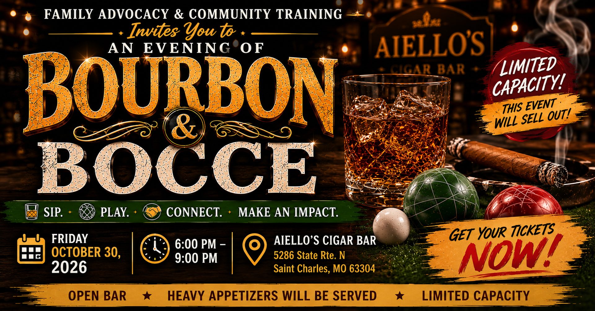 Bourbon & Bocce 2026